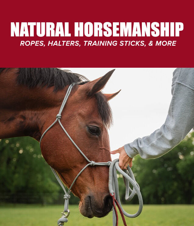 Natural Horsemanship: Ropes, Halters, Training Sticks & More